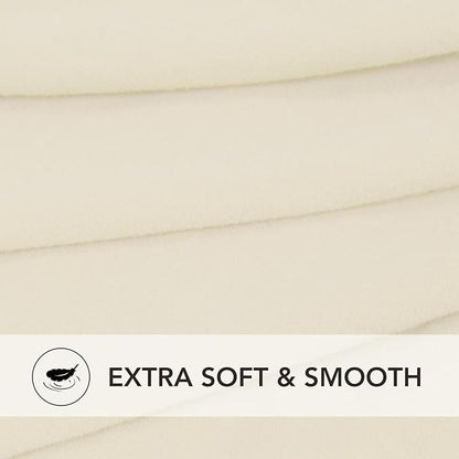 PureFit Super Stretch Sofa Slipcover – Spandex Non Slip Soft Couch Sofa Cover, Washable Furniture Protector with Non Skid Foam and Elastic Bottom for Kids, Pets (Oversized Loveseat, Ivory)