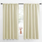 NICETOWN Blackout Curtains for Living Curtains, Room Darkening Curtains & Drapes for Kids Bedroom, Home Decoration Draperies (Beige, 52 in x 63 in (W x L), 2 PCs)