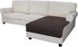 Easy-Going Sectional Couch Covers for Dogs L Shape Sofa Cover Reversible Sofa Slipcover Chaise Lounge Cover Furniture Protector Cover for Pets Dog Cat (42 x 52 inches, Chocolate/Chocolate)
