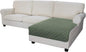 Easy-Going Sectional Couch Covers for Dogs L Shape Sofa Cover Reversible Sofa Slipcover Chaise Lounge Cover Furniture Protector Cover for Pets Dog Cat (42 x 68 inches, Greyish Green/Greyish Green)