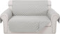 Reversible Loveseat Sofa Covers Couch Cover Furniture Protector(Loveseat,Light Grey/Light Grey)