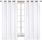 BGment Room Darkening Curtains 63 Inches Long - Grommet Thermal Insulated Drapes Window Treatment Curtains for Bedroom, 2 Panels, 52 x 63 Inch, Pure White