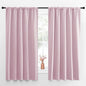 NICETOWN Room Darkening Curtains and Drapes - Thermal Insulated Rod Pocket Room Darkening Draperies for Dining Room (Lavender Pink, 2 Pieces, 52 inches Width by 63 inches Length)