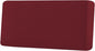 H.VERSAILTEX Super Stretch Individual Seat Cushion Covers Sofa Covers Couch Cushion Covers Slipcover Sets Thick Jacquard Textured Twill Fabric (1 Piece Sofa Cushion Cover, Burgundy Red)