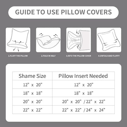 Velvet Throw Pillow Covers(Pack of Two, Dark Grey) 12×20 Inch Decorative Pillows Cover Neutral Soft Chenille Couch Pillows with Zipper Aesthetic for Living Room and Bedroom