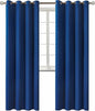 BGment Blackout Curtains for Bedroom - Grommet Thermal Insulated Room Darkening Curtains for Living Room, 52 x 84 Inch, 2 Panels, Royal Blue