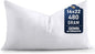 Utopia Bedding Throw Pillows (Set of 1, White) – 14 x 22 Inches Down Alternative Pillows for Bed, Sofa, and Couch - Fluffy Decorative Stuffer Pillow for Indoors & Outdoors
