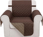 Recliner Chair Covers Reversible Sofa Cover Couch Cover for Pets Lazy Boy Furniture Protector(23''Chair,Chocolate/Taupe)
