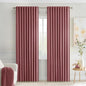 MIULEE Dusty Rose Back Tab Blackout Curtains 90 Inches Long 2 Panels Set for Living Room Bedroom Privacy, Rod Pocket/Pinch Pleat Thermal Insulated Room Darkening Pleated Light Blocking Drapes