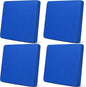 Newwiee Set of 4 Stretch Patio Cushion Covers Sofa Couch Seat Chair Slipcovers Cushion Cover Replacement Furniture Protector for Pets Washable(Royal Blue,Seat Cover,Solid)