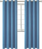 BGment Blackout Curtains for Bedroom - Grommet Thermal Insulated Room Darkening Curtains for Living Room, Set of 2 Panels (52 x 84 Inch, Faded Denim)