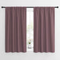 NICETOWN Kitchen Curtains, Short Blackout Curtains & Drapes, Home Decoration Privacy Thermal Insulated Curtains for Unicorn Theam Room (Dry Rose, 42" Wide, 54" Long, 2 PCs)