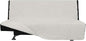 Easy-Going Futon Sofa Slipcover - Reversible Armless Couch Cover - Water Resistant - Pets & Kids (Ivory/Ivory)