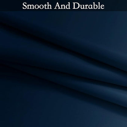 SimpleHome Ombre Room Darkening Curtains for Living Room, Light Blocking Dark Blue to Greyish White Thermal Insulated Grommet Window Curtains/Drapes for Bedroom, 2 Panels, 42x72 inches Length