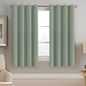 H.VERSAILTEX Blackout Curtain for Living Room Thermal Insulated Window Treatment Curtain Extra Long 63 inch Length Energy Saving Solid Grommet Top Blackout Drape, One Panel, Sea Grass, 52" W x 63" L