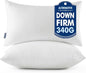 MIULEE Throw Pillows Inserts, Pack of 2 12x24 Inch 100% Virgin Fiber Filling Bed Couch Pillows