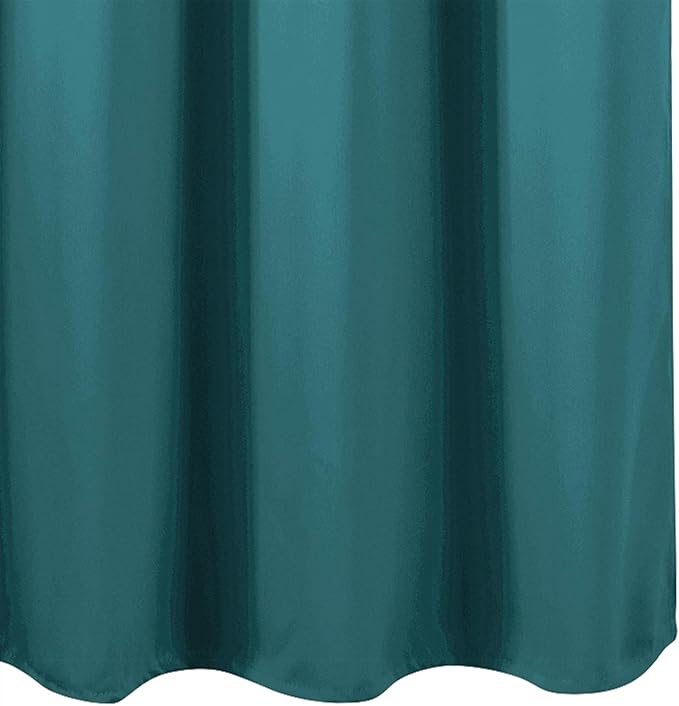 LEMOMO Blackout Curtains 66 x 72 Inch Long Sea Teal Curtains Set of 2 Panels Room Darkening Curtains for Bedroom and Living Room