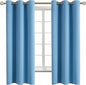 BGment Room Darkening Curtains 72 Inches Long - Grommet Thermal Insulated Drapes Window Treatment Curtains for Bedroom, 2 Panels, 42 x 72 Inch, Sky Blue