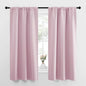 NICETOWN Bedroom Curtains, Room Darkening Draperies Window Curtain Panels, Thermal Insulated Room Darkening Curtains (Lavender Pink, 2 Panels, W34 x L63)