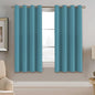 H.VERSAILTEX Blackout Curtain for Living Room Thermal Insulated Window Treatment Curtain 54 inch Length Energy Saving Solid Grommet Top Blackout Drape, One Panel, Storm Blue, 52" W x 54" L