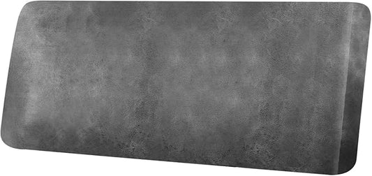 Leather Look Couch Cushion Covers Sofa Seat Slipcovers Sets Couches Furniture Protector for Sectional Armchair Loveseat Pets Kids Stretch Spandex Fabric (1 Cushion Sofa, Light Grey)