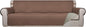 PureFit Reversible Quilted Sofa Cover, Water Resistant Slipcover Furniture Protector, Washable Couch Cover with Non Slip and Elastic Straps for Kids, Dogs, Pets (XX Large, Brown/Beige)