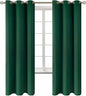 BGment Blackout Curtains for Kids Bedroom - Grommet Thermal Insulated Room Darkening Curtains for Living Room, Set of 2 Panels (42 x 72 Inch, Emerald)