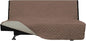 Easy-Going Futon Sofa Slipcover Reversible Sofa Cover Armless Cover Furniture Protector Couch Cover Water Resistant Pets, Kids, Children, Dog, Cat Brown/Beige