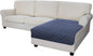 Easy-Going Sectional Couch Covers for Dogs L Shape Sofa Cover Reversible Sofa Slipcover Chaise Lounge Cover Furniture Protector Cover for Pets Dog Cat (42 x 68 inches, DarkBlue/DarkBlue)