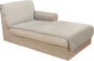 U-NICE HOME Sectional Couch Cover for Dogs Pets Chaise Lounge Reversible Sofa Cover Furniture Protector with Elastic Adjustable Strap, Beige
