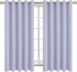 BGment Blackout Curtains - Grommet Thermal Insulated Room Darkening Bedroom and Living Room Curtains, Set of 2 Panels (70 x 63 Inch, Lavander)