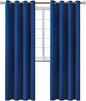 BGment Blackout Curtains for Bedroom - Grommet Thermal Insulated Room Darkening Curtains for Living Room, 52 x 95 Inch, 2 Panels, Royal Blue