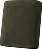 H.VERSAILTEX Velvet Stretch Couch Cushion Cover Plush Cushion Slipcover for Chair Cushion Furniture Protector Seat Cushion Sofa Cover (1 Piece Armchair Cushion Covers, Olive)