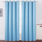 LEMOMO Blackout Curtains 52 x 120 Inch Long Sky Blue Curtains Set of 2 Panels Room Darkening Curtains for Bedroom and Living Room