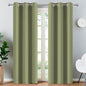 Yakamok Light Blocking Blackout Curtains Thermal Insulated Room Darkening Drapes for Bedroom,Solid Grommet Top Window Drapes, 38x90 Inch, Sage Green, One Pair
