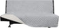 Easy-Going Futon Sofa Slipcover Reversible Sofa Cover Armless Futon Cover Furniture Protector Couch Cover Water Resistant Pets, Kids, Children, Dog, Cat (Futon, Light Gray/Ivory)