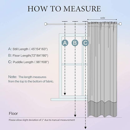 MIULEE 2 Panels Solid Color Sheer Window Curtains Elegant Window Voile Fall Panels/Drapes/Treatment for Bedroom Living Room (54X96 Inches Gold)