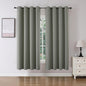 Joydeco Blackout Curtains 72 Inch Length 2 Panels Set, Thermal Insulated Long Curtains& Drapes 2 Burg, Room Darkening Grommet Drapes for Bedroom Living Room Window (Sage Green, W52 x L72 Inch)