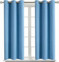 BGment Room Darkening Curtains 45 Inches Long - Grommet Thermal Insulated Drapes Window Treatment Curtains for Bedroom, 2 Panels, 38 x 45 Inch, Sky Blue