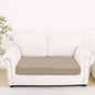 Smiry Printed Couch Cushion Covers, Stretch Soft Couch Covers for Sofa, Washable Non-Slip Sofa Slipcover Furniture Protector for Indoor and Outdoor (Medium,Taupe)