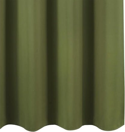 LEMOMO Blackout Curtains 52 x 120 Inch Long Olive Green Curtains Set of 2 Panels Room Darkening Curtains for Bedroom and Living Room