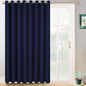 Yakamok Room Darkening Extra Wide Blackout Curtains for Living Room, Sliding Glass Door Home Blackout Curtains for Villa/Hall(Navy Blue, 100 inches x 84 inches)