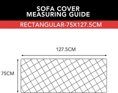 Easy-Going Sectional Couch Covers for Dogs L Shape Sofa Cover Reversible Sofa Slipcover Chaise Lounge Cover Furniture Protector Cover for Pets Dog Cat (30 x 50 inches, Chocolate/Beige)