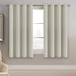 H.VERSAILTEX Blackout Curtain for Living Room Thermal Insulated Window Treatment Curtain 54 inch Length Energy Saving Solid Grommet Top Blackout Drape, One Panel, Pale Oak, 52" W x 54" L