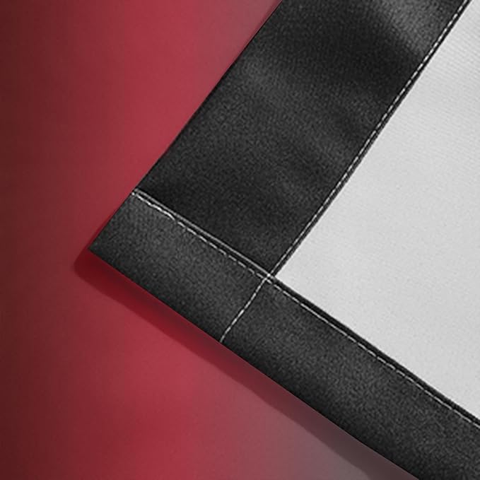 Yakamok Blackout Ombre Burgundy and Black Curtains for Bedroom, Gradient Room Darkening Curtains, Grommet Thermal Insulated Light Blocking Window Drapes/Curtain for Living Room,52 x 54 Inch,2 Panels