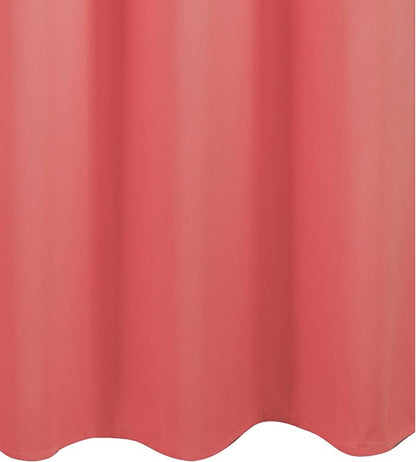 LEMOMO Blackout Curtains 38 x 84 inch/Coral Curtains Set of 2 Panels/Thermal Insulated Room Darkening Bedroom Curtains