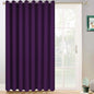 Yakamok Extra Wide Blackout Curtain for Sliding Glass Door, Grommet Thermal Insulated Room Divider Curtain 100W x 84L inch, Room Darkening Patio Curtain,8.3ft Wide x 7ft Tall, 1 Panel,Purple