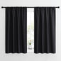 NICETOWN Black Out Curtain Panels for Kitchen - Energy Smart Decoration Thermal Insulating Blackout Drapes/Draperies for Small Window (2 Panels, 42 inches Wide by 54 inches Long)