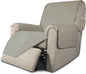 Easy-Going Recliner Chair Slipcover Reversible Sofa Cover Water Resistant Couch Cover Furniture Protector with Elastic Straps for Pets Dog (Recliner, Beige/Beige)