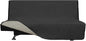 Easy-Going Futon Sofa Slipcover Reversible Sofa Cover Armless Cover Furniture Protector Couch Cover Water Resistant Pets, Kids, Children, Dog, Cat Darkgray/Beige